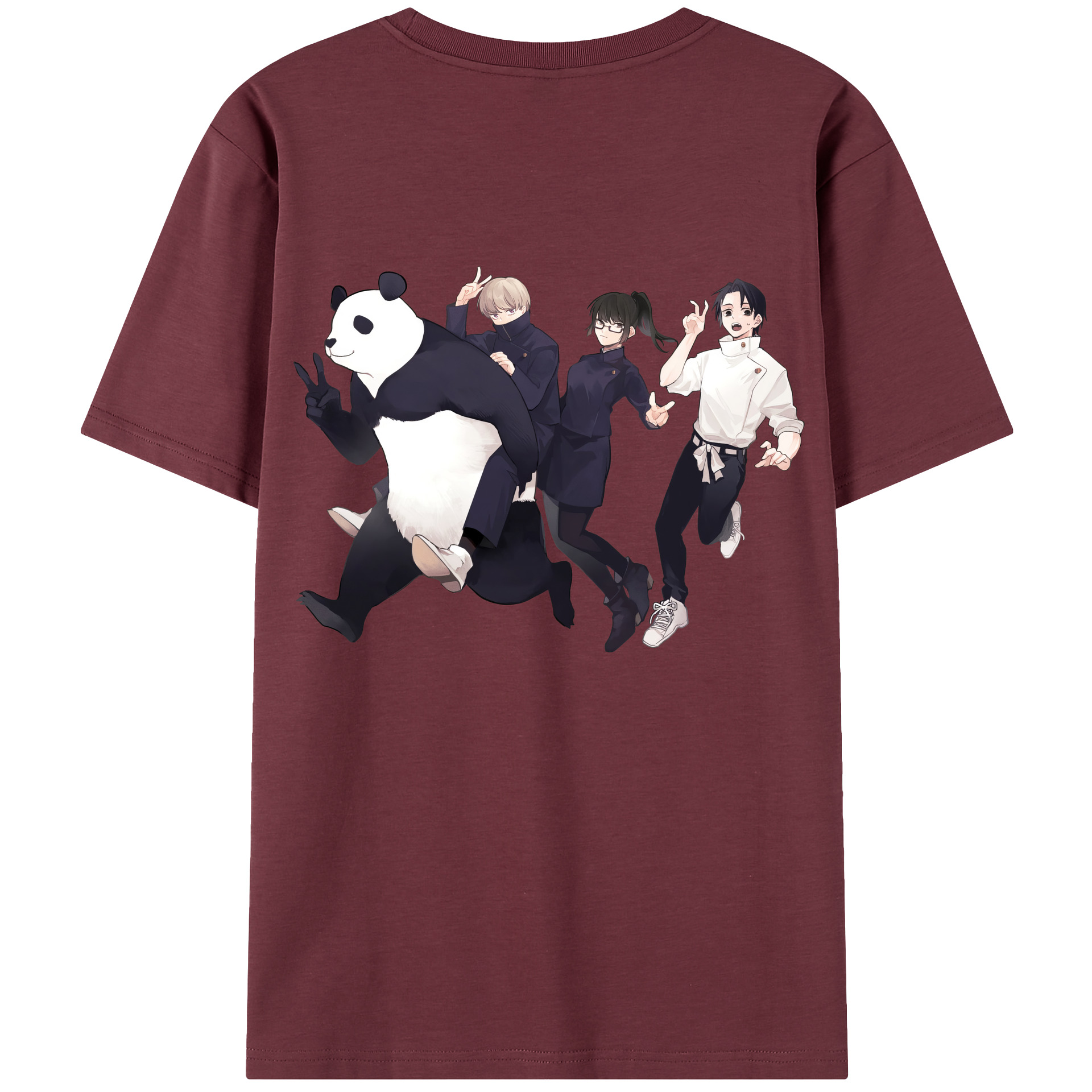 （画像用） 呪術廻戦 Jujutsu Kaisen 綿100％半袖Tシャツ（背面プリント）